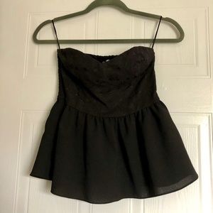 Black Peplum